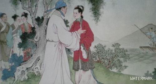 描写李香君和侯方域的爱情故事