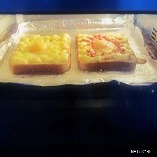 快手早餐-奶酪吐司蛋（A+B版）